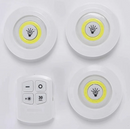 Set 3 Luces LED Inalambricas Con Control Remoto