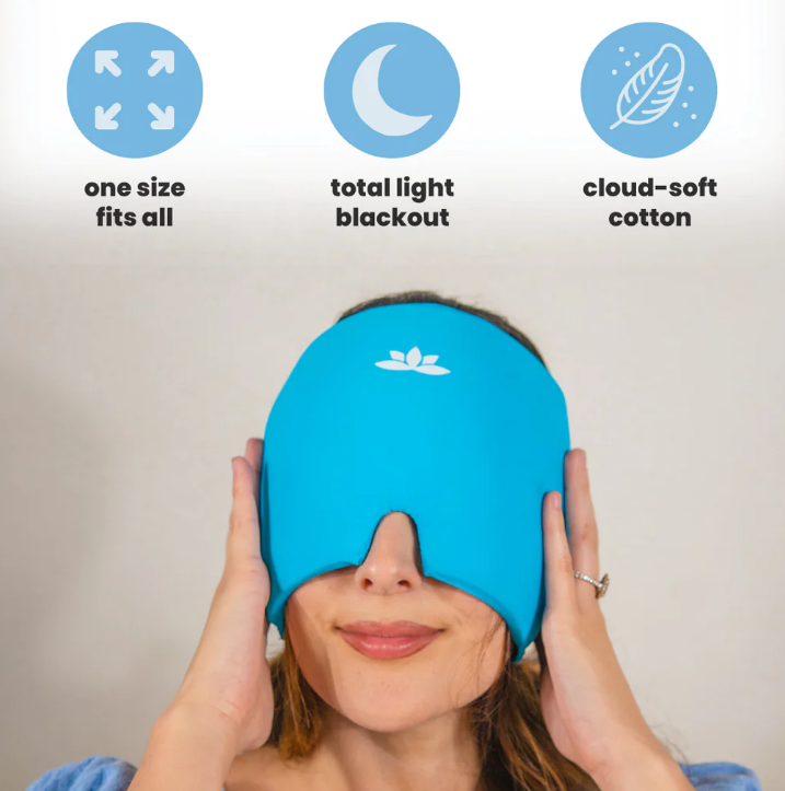 GORRO GEL PARA EL DOLOR DE CABEZA Y LA MIGRAÑA